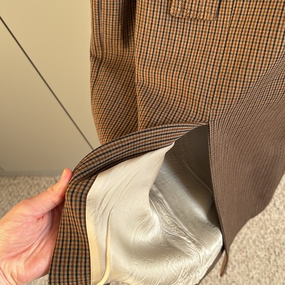 Wilfred Aritzia Jallade Houndstooth Midi Pencil Skirt - Silk lined - Picture 4 of 4